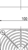 Compact Fan Heater Series HGL 046 Dawing