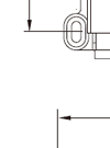 Compact high-performance Fan Heater CR 130 (clip or screw fixing) Dawing