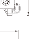 Compact high-performance Fan Heater CR 130 (clip or screw fixing) Dawing