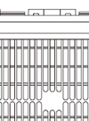 Compact high-performance Fan Heater CS 130 (Semiconductor) Dawing