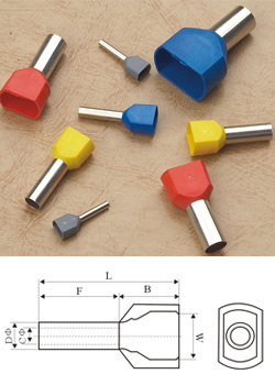 Crewel Tube Pre-insulating Terminals Crewel Tube Pre-insulating Terminals