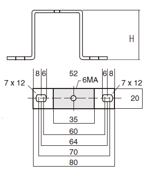 DIN Rail Support/ Brackets