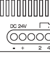 Electronic Thermostat ET 011 (24VDC) Dawing