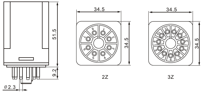 General Purpose Relay Jqx 10f Jtx