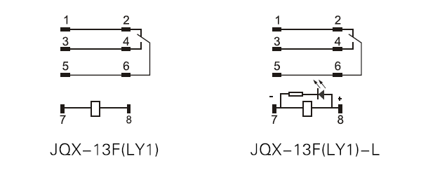 General Purpose Relay Jqx 13f Ly1 Ly2 Ly3 Ly4
