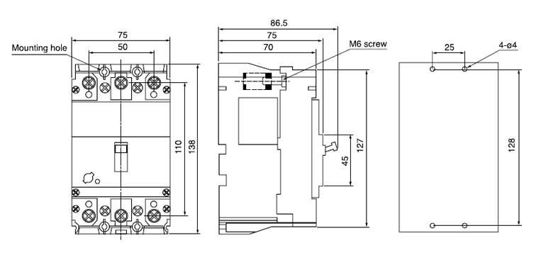 Dimensioned