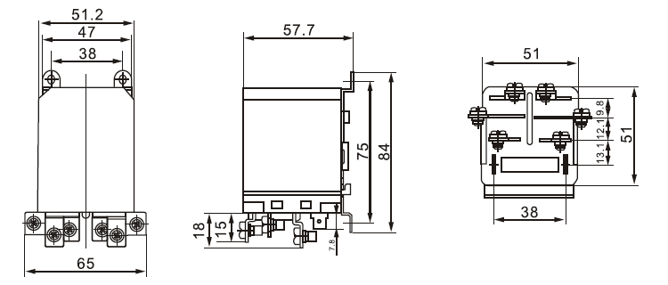 Power Relay Jqx 59f