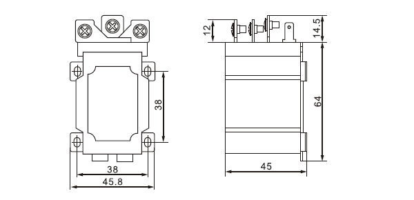 Power Relay Jqx 60f