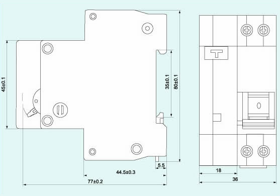 Overall and Mounting Dimensioned Chart Overall and Mounting Dimensioned Chart